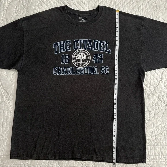 Champion The Citadel Bulldogs Military College Tee T-Shirt XXL - Picture 10 of 11